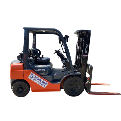 2.5T Forklift for hire in Geelong and the Surfcoast